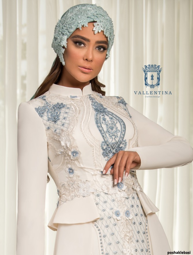 مدل لباس مجلسی با کلاه