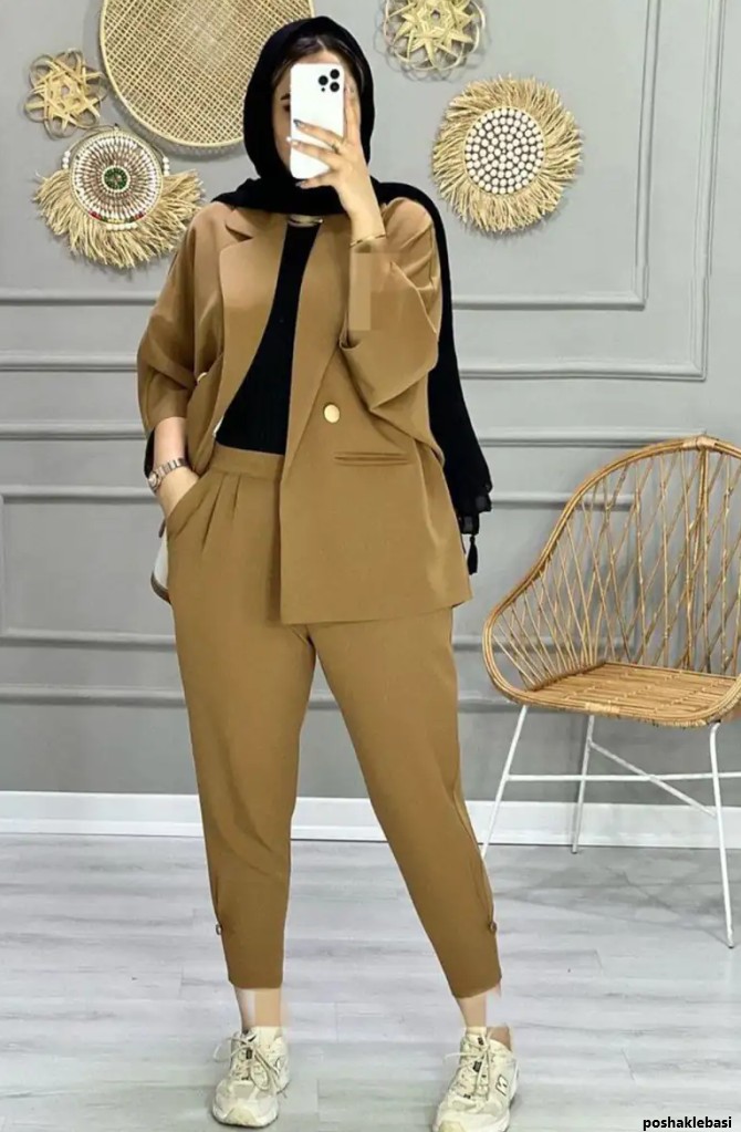 مدل بلوز شلوار زنانه بلند