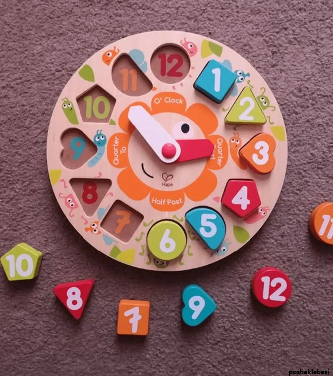 مدل ساعت دیواری کودکانه مدل ساعت دیواری کودکانه