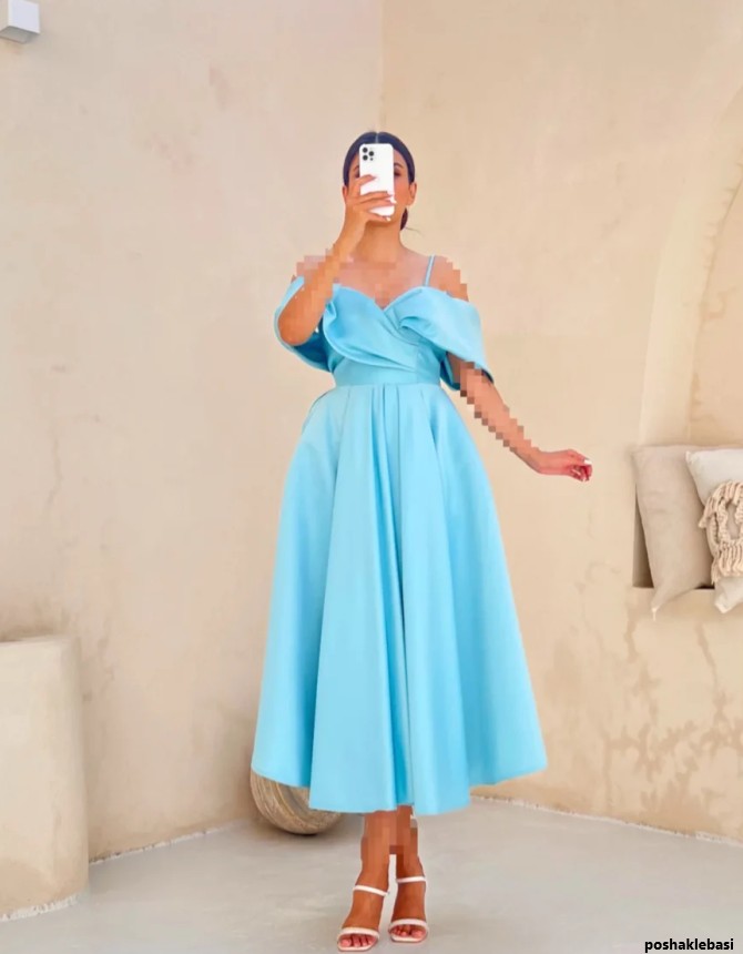 مدل پیراهن مجلسی ساده میدی مدل پیراهن مجلسی ساده میدی