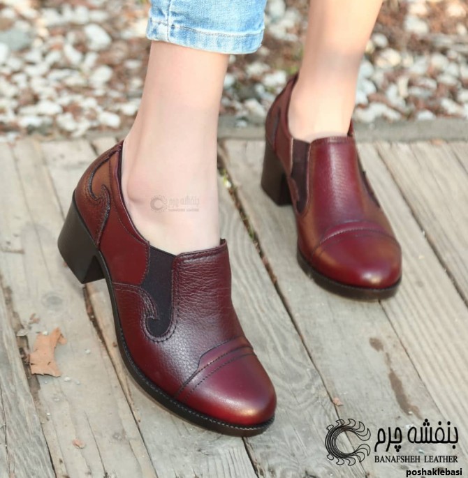 مدل کفش چرم زمستانی