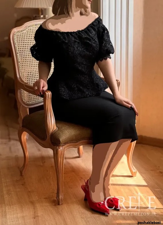 مدل پیراهن مجلسی ساده میدی مدل پیراهن مجلسی ساده میدی