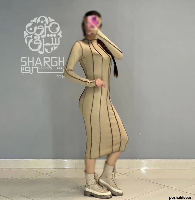 مدل دوخت لباس بلند دخترانه