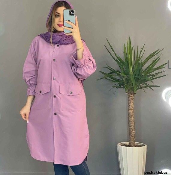 مدل مانتو دخترانه جدید با پارچه میکرو