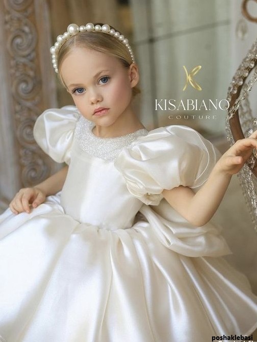 مدل لباس بچه گانه با پارچه ی لمه