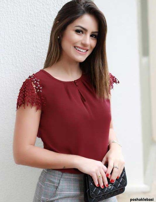 مدل بلوز زنانه مجلسی جدید