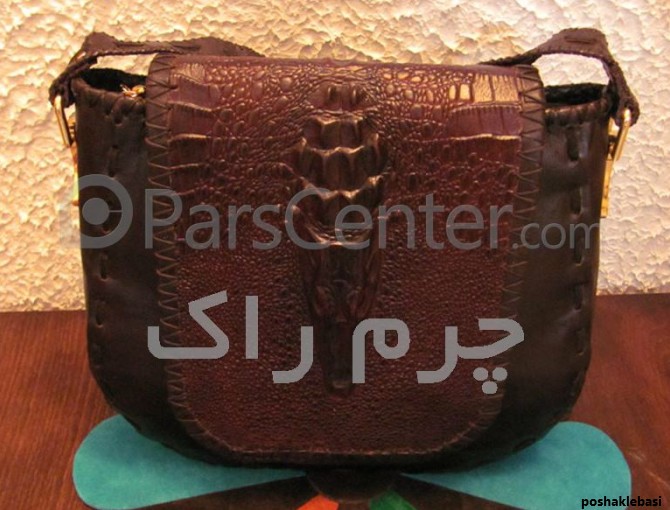 مدل کیف چرم تکه دوزی