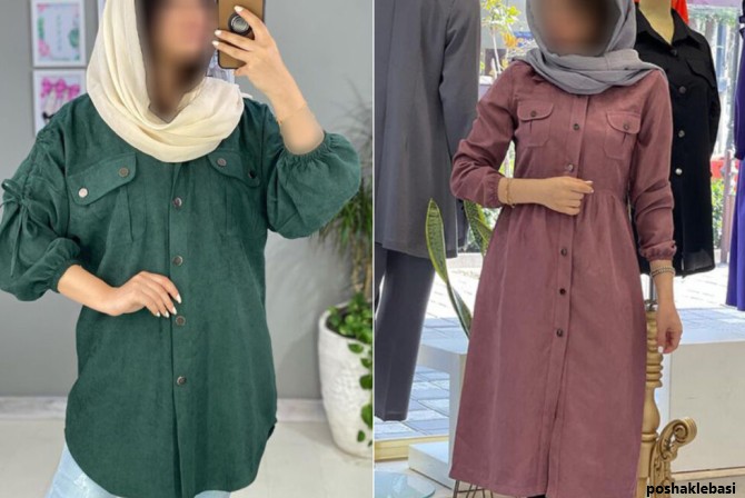 مدل مانتو دخترانه جدید با پارچه میکرو