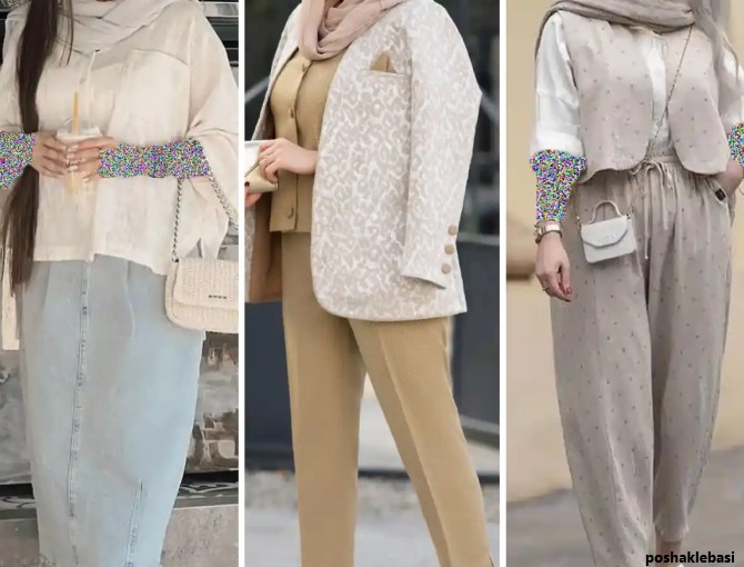 مدل مانتو زنانه بهاره ساده