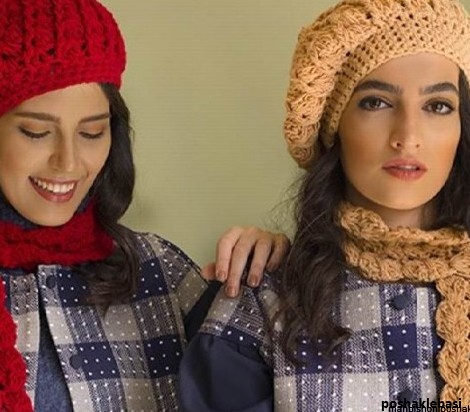 مدل شال بافت زنانه شیک