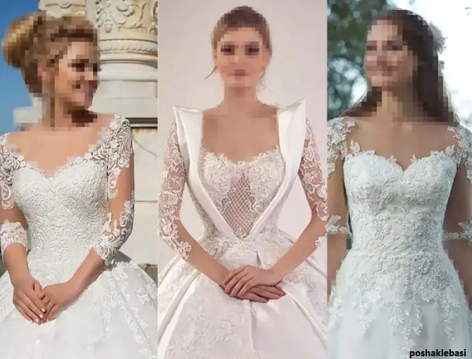 مدل لباس گیپور عروسی