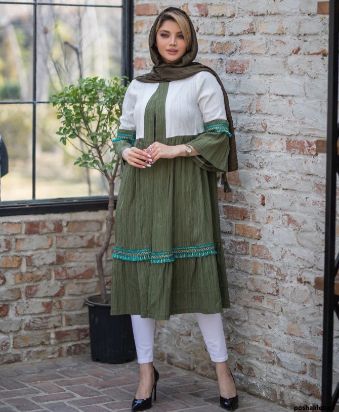 مدل مانتو زنانه بهاره ساده