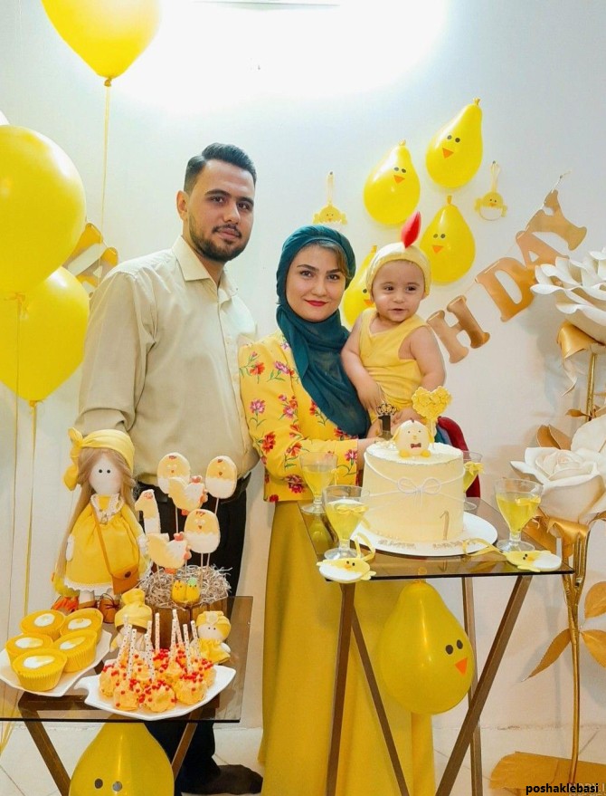 مدل لباس برای تولد یک سالگی دختر