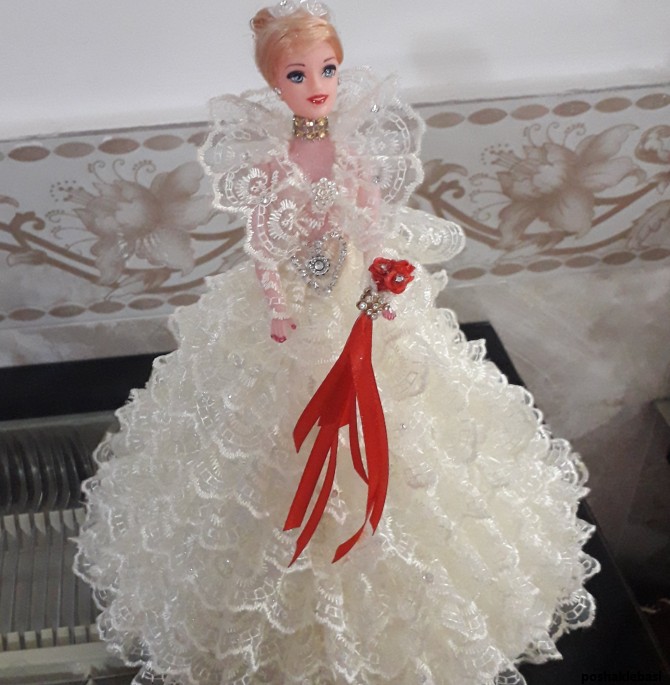 مدل لباس عروسی باربی