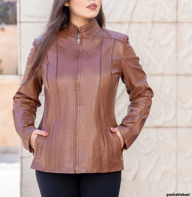 مدل کاپشن زنانه چرم