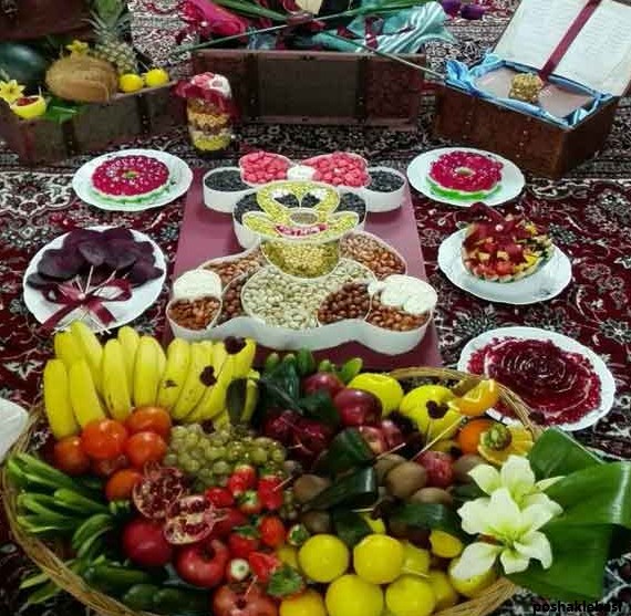 مدل لباس برای شب چله عروس