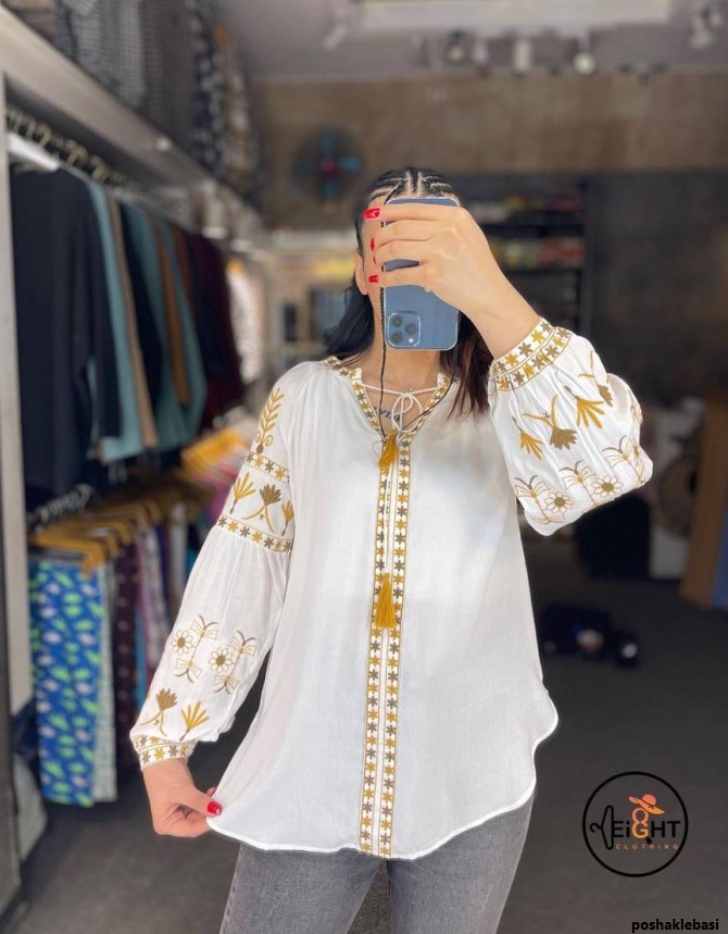 مدل بلوز سنتی دخترانه