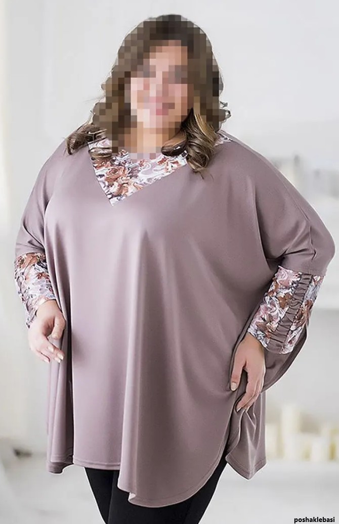 مدل تونیک زنان چاق مدل تونیک زنان چاق