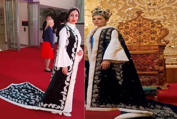 مدل کلاه فرح پهلوی