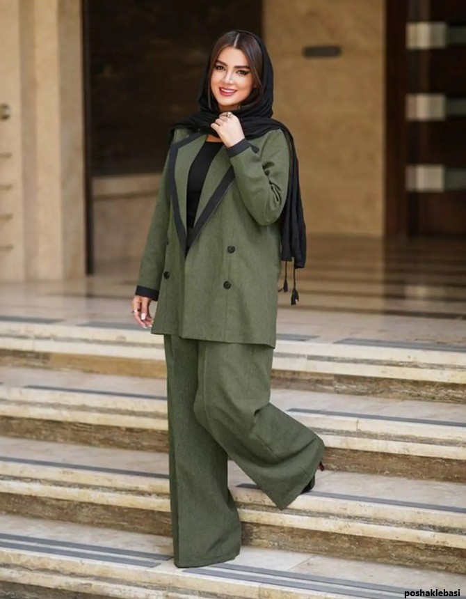 مدل کت شلوار فانتزی زنانه
