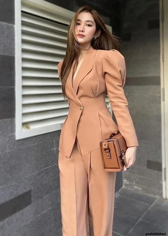 مدل کت شلوار فانتزی زنانه