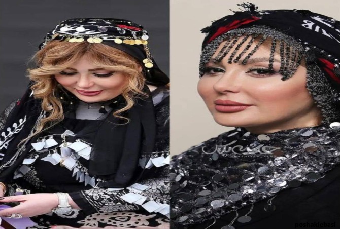 مدل لباس کردی سنندجی زنانه